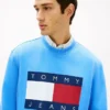 Tommy Jeans-tröja med stort flaggmärke Tommy Jeans-tröja med stort flaggmärke