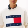 Tommy Jeans-tröja med stort flaggmärke Tommy Jeans-tröja med stort flaggmärke
