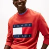 Tommy Jeans-tröja med stort flaggmärke Tommy Jeans-tröja med stort flaggmärke