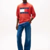 Tommy Jeans-tröja med stort flaggmärke Tommy Jeans-tröja med stort flaggmärke