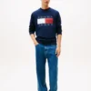 Tommy Jeans-tröja med stort flaggmärke Tommy Jeans-tröja med stort flaggmärke