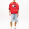 Tommy Jeans-tröja med vågigt flaggmönster Tommy Jeans-tröja med vågigt flaggmönster