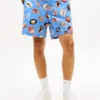 Tommy Jeans tryckta poplin-shorts