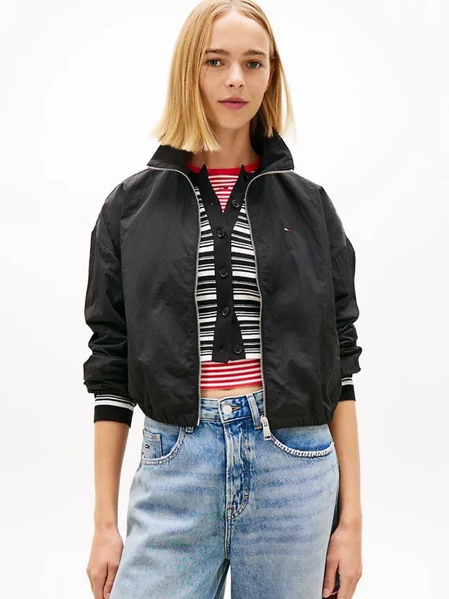 Tommy Jeans vattenavvisande jacka med dragkedja Tommy Jeans vattenavvisande jacka med dragkedja