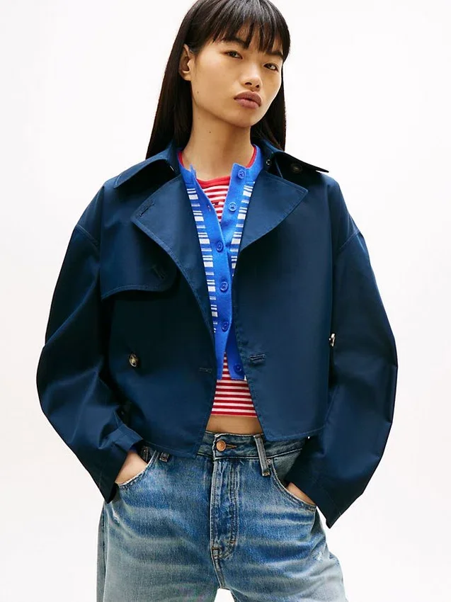 Tommy Jeans vattenavvisande trenchcoat Tommy Jeans vattenavvisande trenchcoat