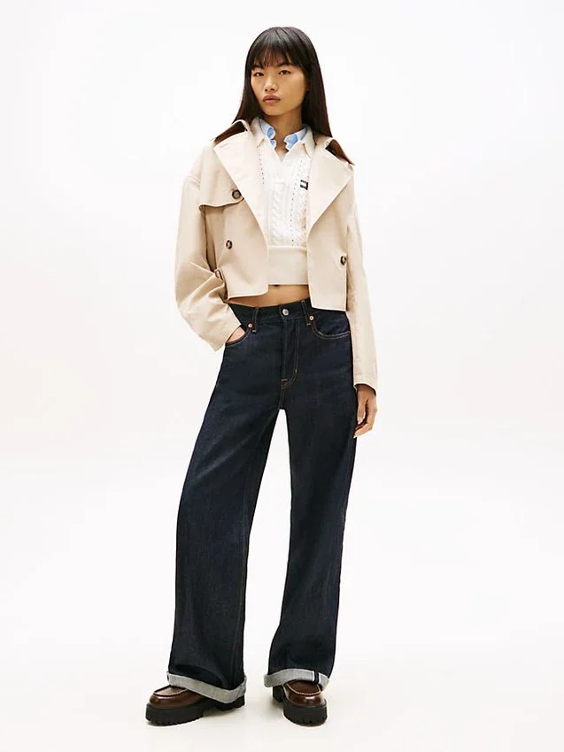Tommy Jeans vattenavvisande trenchcoat Tommy Jeans vattenavvisande trenchcoat