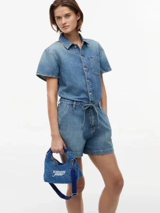 Tommy Jeans virkad crossbody-väska