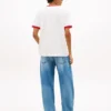 Tommy Jeans Wavy Flag Ringer T-shirt Tommy Jeans Wavy Flag Ringer T-shirt