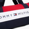 Tommy Logo Colorblock Canvas Duffle Bag Tommy Logo Colorblock Canvas Duffle Bag