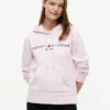 Tommy Logo Fleece Hoodie Tommy Logo Fleece Hoodie