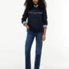 Tommy Logo Fleece Hoodie Tommy Logo Fleece Hoodie