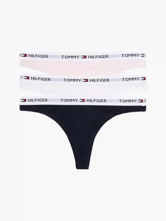 Tommy Logo Thong 3-pack