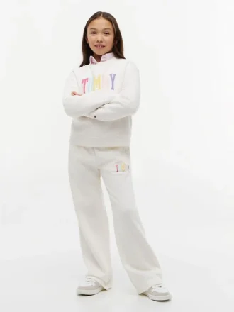 Tommy Logo Wide Leg-byxor för barn