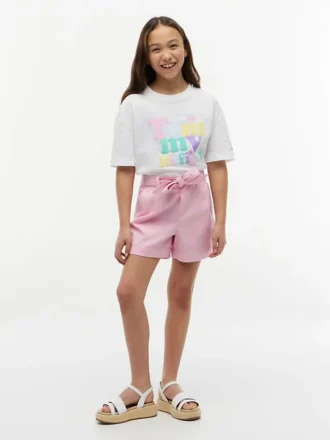 Tommy Puff Print T-shirt för barn