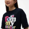 Tommy Puff Print T-shirt för barn