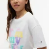 Tommy Puff Print T-shirt för barn