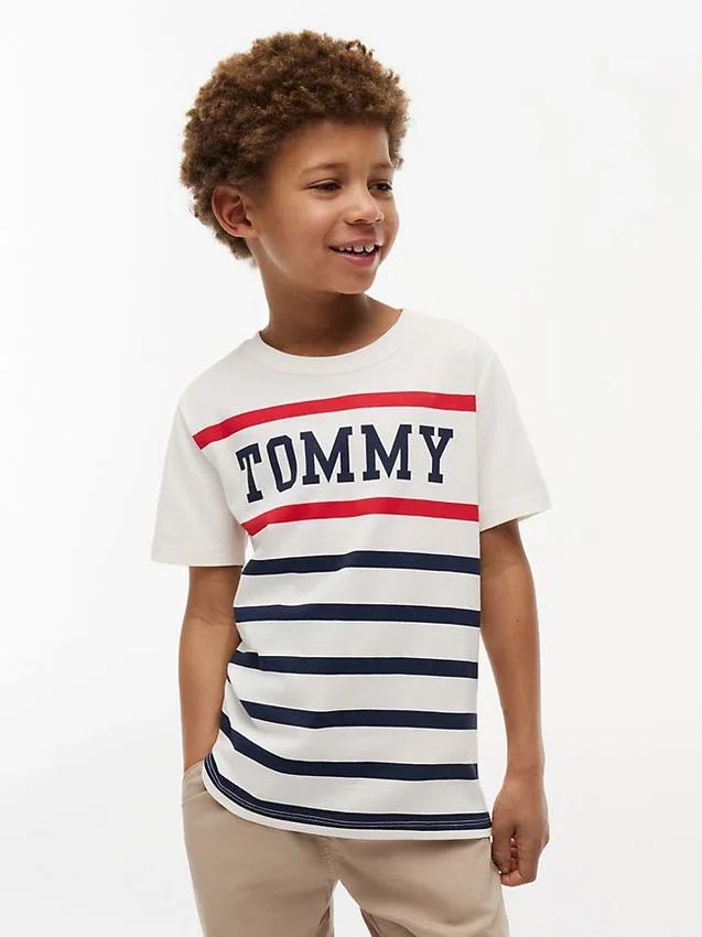 Tommy Stripe T-shirt för barn Tommy Stripe T-shirt för barn