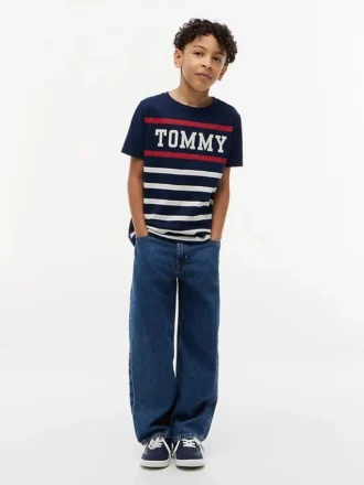 Tommy Stripe T-shirt för barn