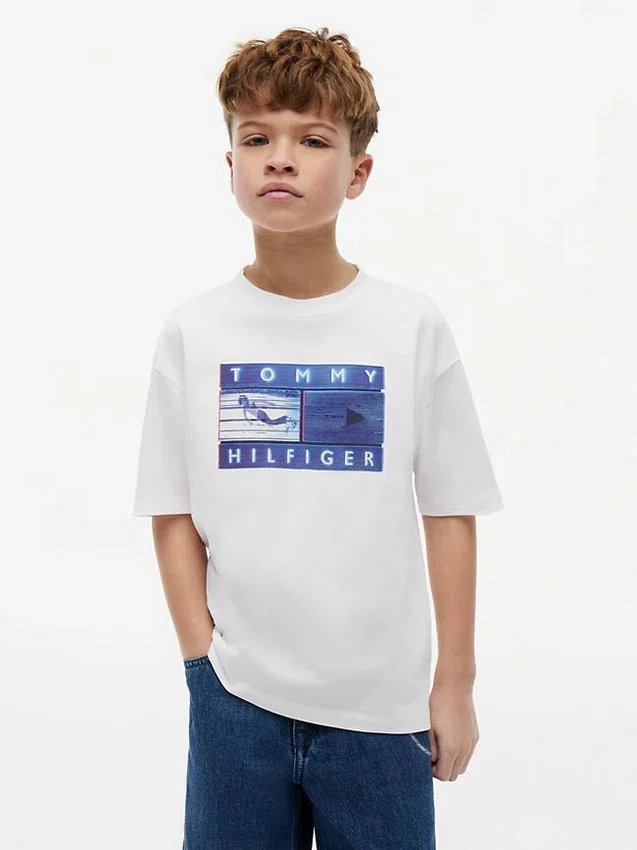 Tommy Surf Graphic T-shirt för barn Tommy Surf Graphic T-shirt för barn