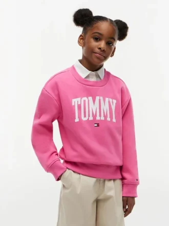 Tommy-tröja med logotyp för barn