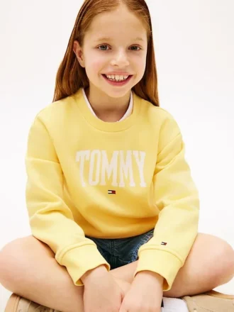 Tommy-tröja med logotyp för barn