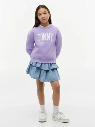 Tommy-tröja med logotyp för barn