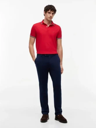 Tommy Wicking Polo i normal passform
