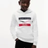 Tommy x Cadillac F1® Team Chevron-hoodie för barn Tommy x Cadillac F1® Team Chevron-hoodie för barn
