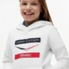 Tommy x Cadillac F1® Team Chevron-hoodie för barn Tommy x Cadillac F1® Team Chevron-hoodie för barn
