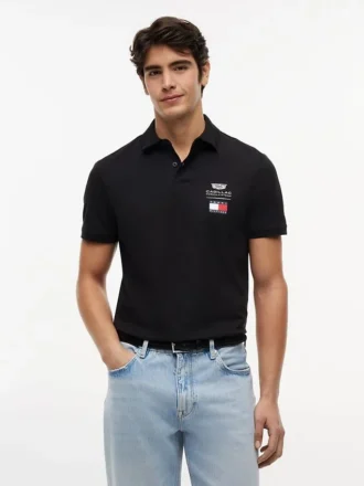 Tommy x Cadillac F1® Team Logo Polo