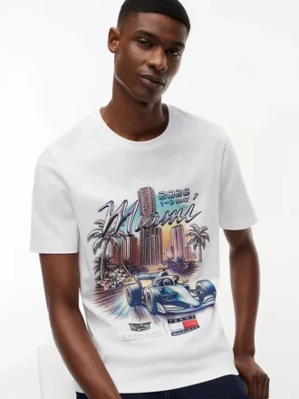 Tommy x Cadillac F1® Team Miami T-shirt Tommy x Cadillac F1® Team Miami T-shirt