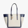 Tote-väska i canvas med monogram Tote-väska i canvas med monogram