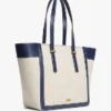 Tote-väska i canvas med monogram Tote-väska i canvas med monogram