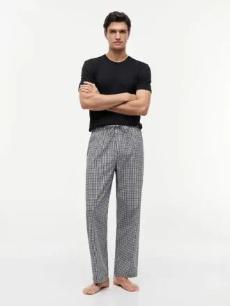 Tryckta pyjamasbyxor