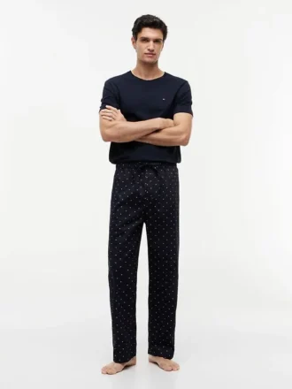 Tryckta pyjamasbyxor