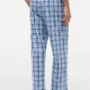 Tryckta pyjamasbyxor
