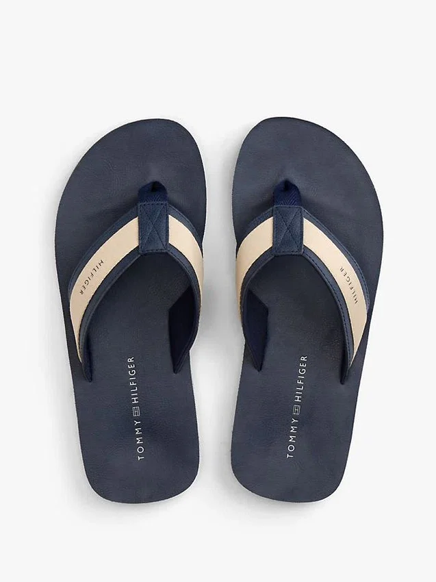 Tvåfärgade flip-flops Tvåfärgade flip-flops
