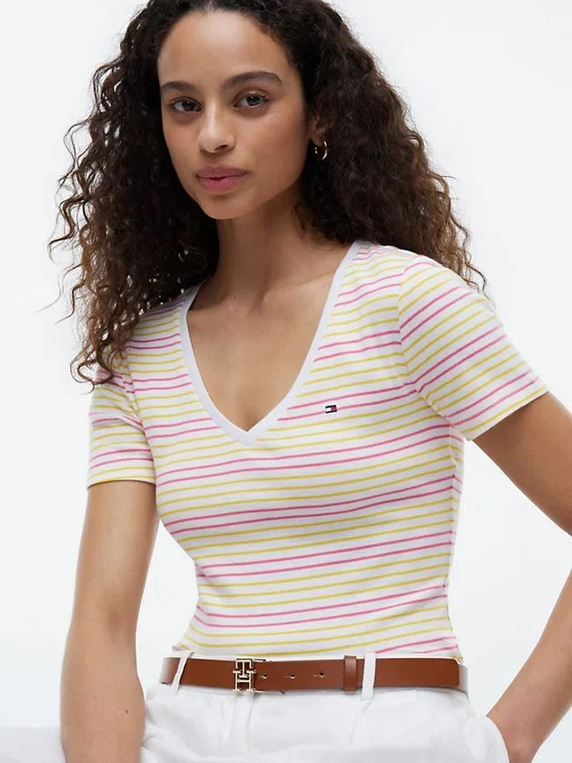 V-ringad randig Favorite T-shirt V-ringad randig Favorite T-shirt