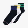 Varsity Stripe Quarter-Top Strumpor 3-pack Varsity Stripe Quarter-Top Strumpor 3-pack