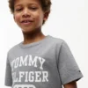 Varsity-T-shirt med logotyp för barn