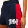 Varsity Tommy Logo Colorblock Sweatshort
