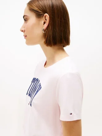 Varsity Tommy-logotyp-T-shirt