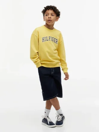 Varsity-tröja med logotyp för barn