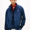 Vattenavvisande jacka med Tommy Jeans-logotyp Vattenavvisande jacka med Tommy Jeans-logotyp