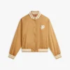 Vattenavvisande varsity-bomberjacka