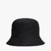 Virkad raffia-buckethat Virkad raffia-buckethat