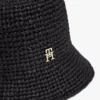 Virkad raffia-buckethat Virkad raffia-buckethat