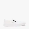 Vulkaniserad slip-on-sneaker i canvas