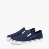 Vulkaniserad slip-on-sneaker i canvas