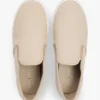 Vulkaniserad slip-on-sneaker i canvas